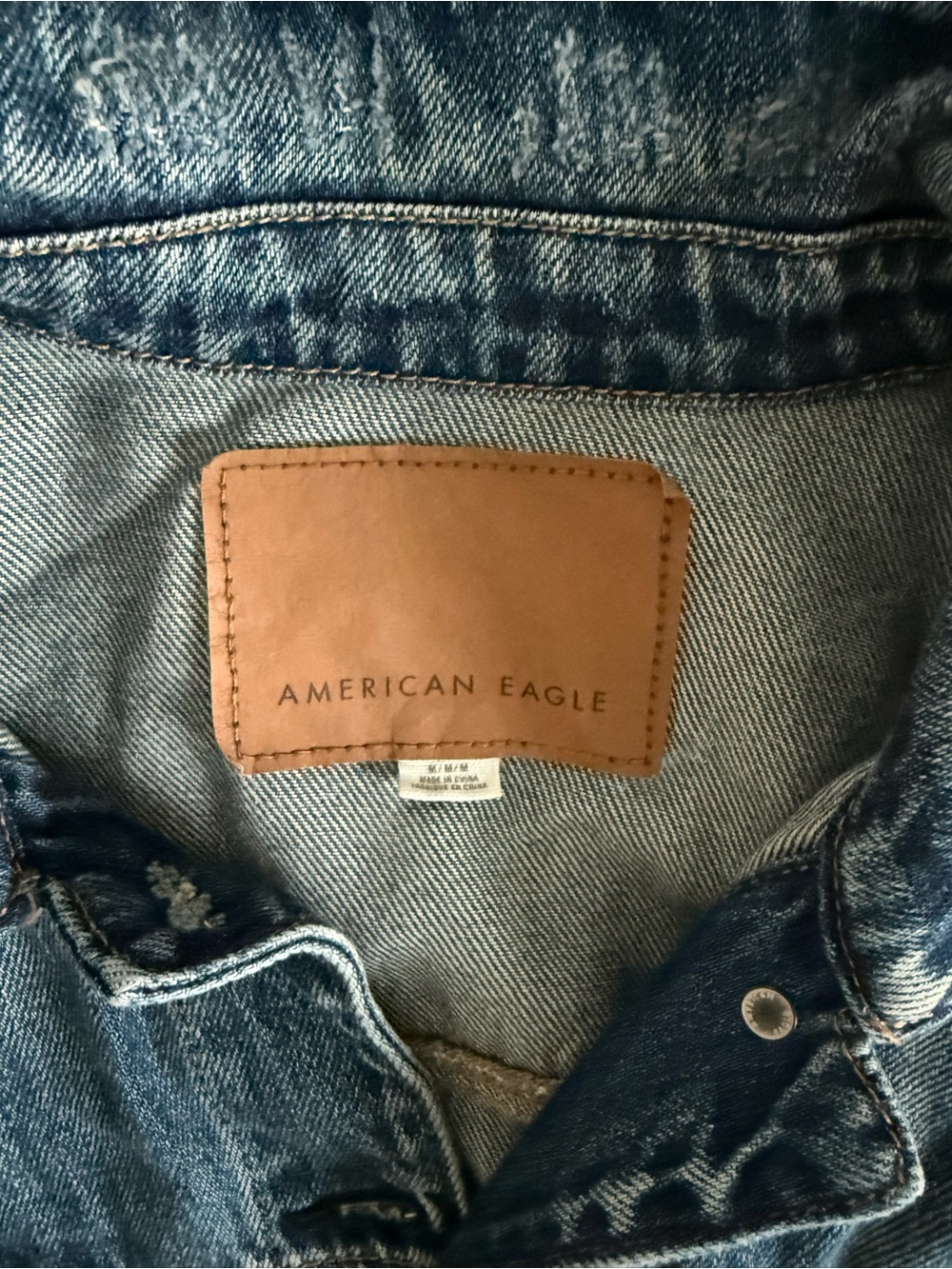 AE Denim Jacket - Blue - Picture 2 of 3